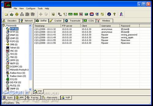 免费ARP(GARP)及窥探明文密码免费ARP(GARP)及窥探明文密码