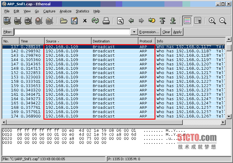 ARP病毒定位工具全介绍之Sniffer抓包嗅探法