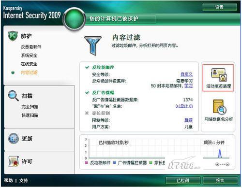 卡巴斯基2009新版测试报告