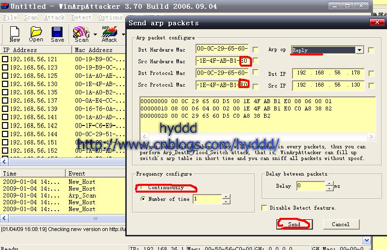 Arp攻击实战Arp攻击实战