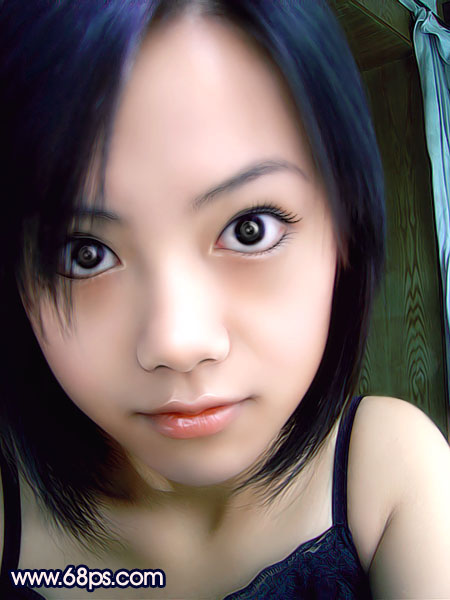 Photoshop教程:打造夜空中绚丽的北极光(1)