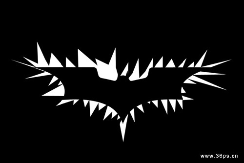 Photoshop实例教程:制作蝙蝠侠标志(组图)