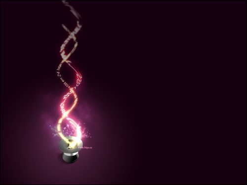 Photoshop烟雾环绕炫光创意效果(组图)