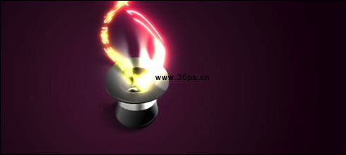 Photoshop烟雾环绕炫光创意效果(组图)