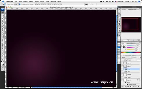 Photoshop烟雾环绕炫光创意效果(组图)