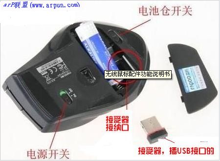 无线鼠标怎么用 无线鼠标使用教程