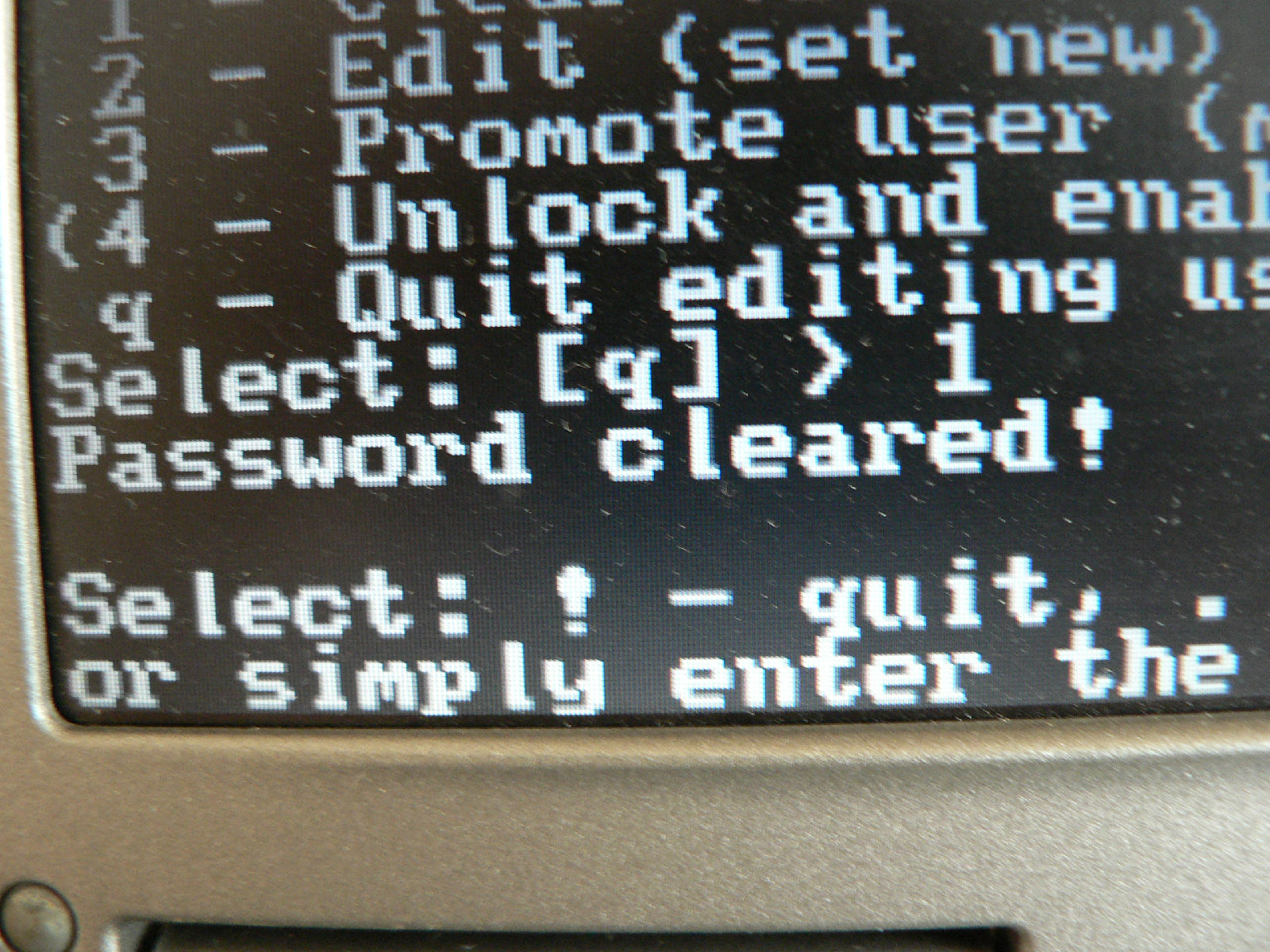 Offline NT 清除系统密码教程图片