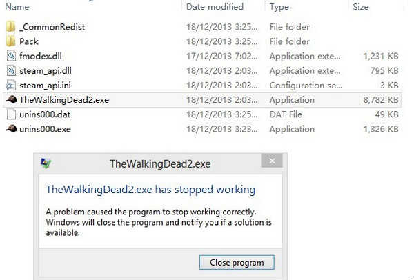 行尸走肉第二季游戏win8停止工作解决办法行尸走肉第二季游戏win8停止工作解决办法 arpun.com