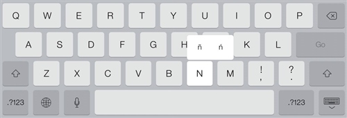 iOS7虚拟键盘隐藏功能介绍