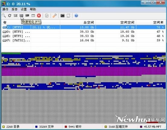���ٴ����Ż����ߣ�UltraDefrag��װʹ�ý̳�