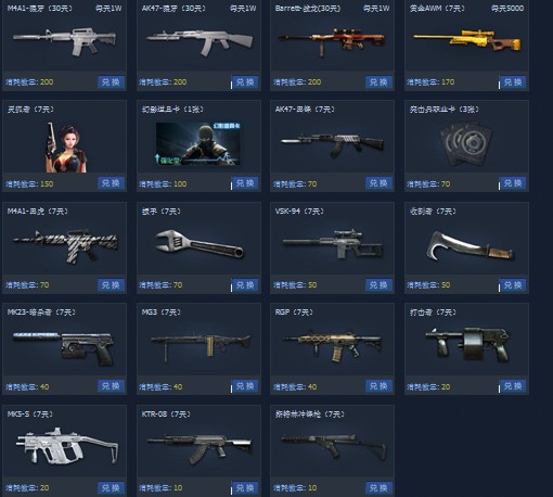 CF狼牙之战活动 游戏在线60分钟领微章兑换M4A1-狼牙等网址