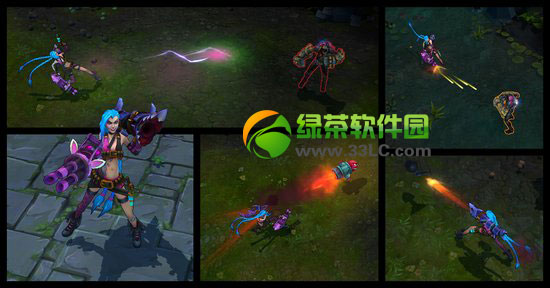 LOL新英雄金克斯曝光 通缉犯金克斯技能和背景故事介绍