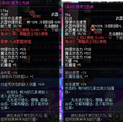 DNF��������ȫְҵͼ���� ����������н������ݽ���