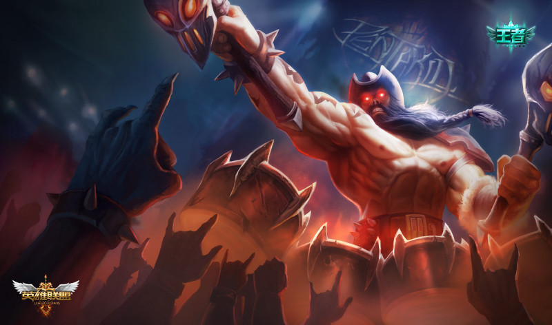 LOL5ɱҡ���ֶӵ�2�׵���Deathfire Grasp���� ��Ա����