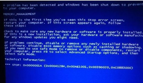 ����������ʾ0x0000001A��ô�����������ʾ0x0000001A��ô��  arpun.com