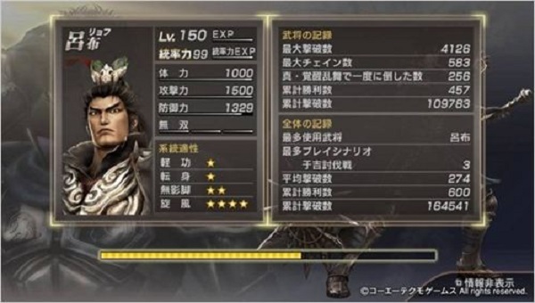 真三国无双7猛将传将星模式攻略