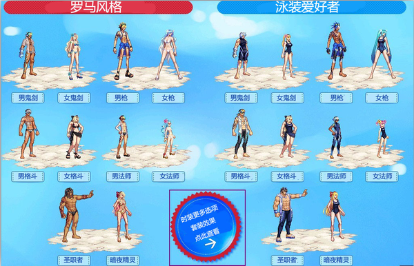 DNF2014夏日礼包图片:海之勇者4时装+宠物+光环等夏日套装介绍