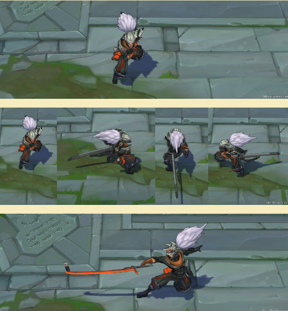 LOL亚索背景故事 新皮肤效果预览