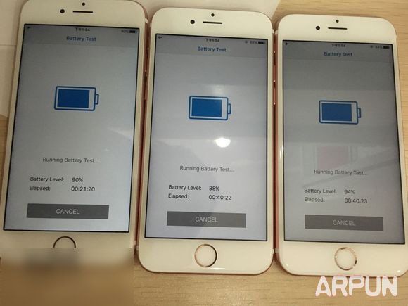 iphone6s续航能力实测,6s用电测试