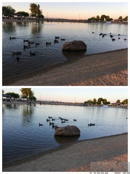 iPhone6s plus拍照对比三星Note5