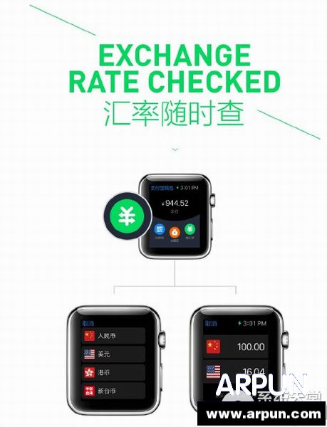 支付宝钱包apple watch版使用教程支付宝钱包apple watch版使用教程(附下载)