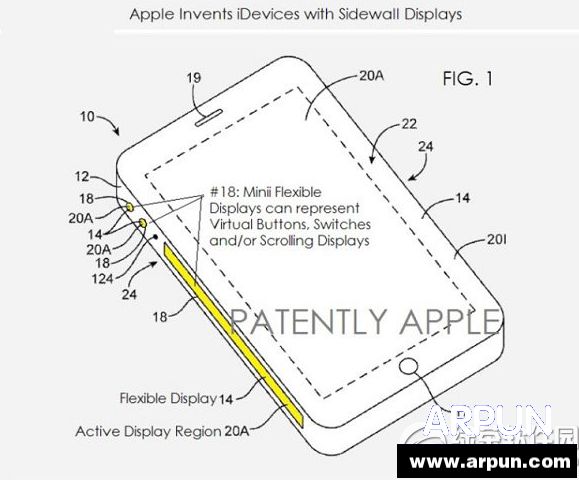 iPhone7或将配备侧面显示屏是真的吗?iPhone7或将配备侧面显示屏是真的吗?2