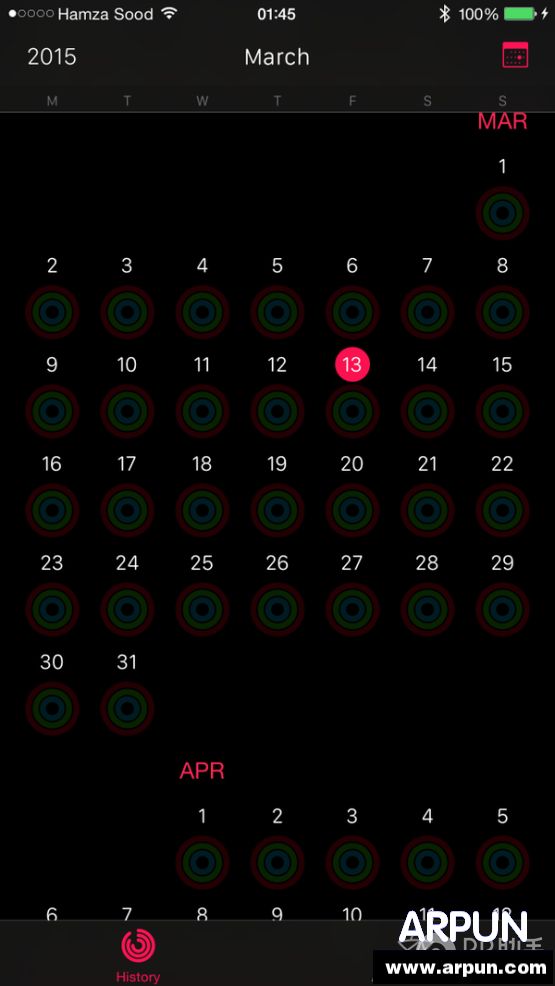 苹果iOS8.2新特性曝光 还自带Activity应用