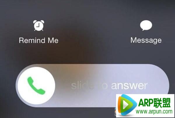 iPhone6 plus来电无法滑动接听原因分析与解决办法iPhone6 plus来电无法滑动接听原因分析与解决办法 arpun.com