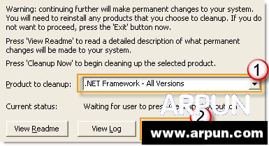 .NET Framework 安装失败的解决办法
