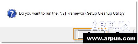 .NET Framework 安装失败的解决办法