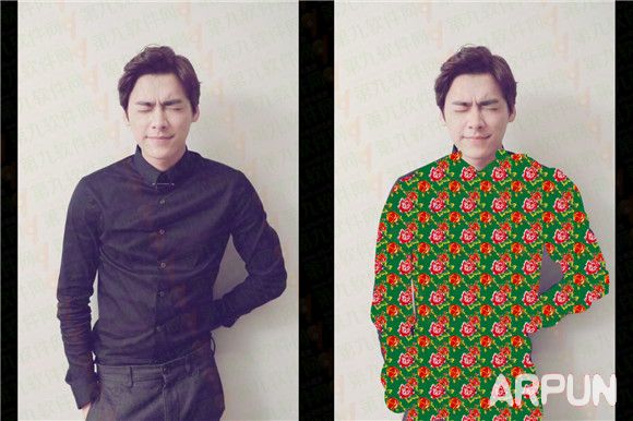 美图秀秀换花棉袄教程什么app可以把衣服换成花棉袄 东北大花袄app变装教程