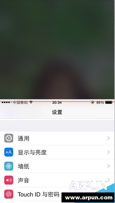 iPhone 6 Plus单手操作怎么关闭?