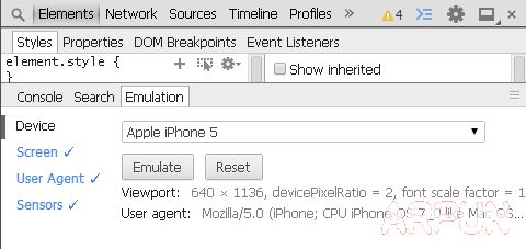 在PC上测试移动端网站和模拟手机浏览器的5大方法