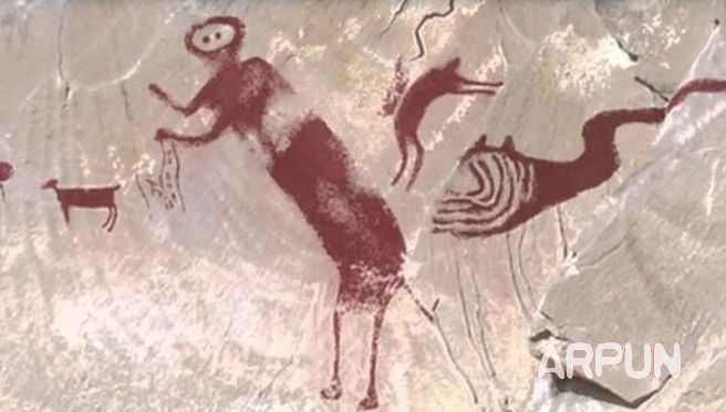 【还原"真相"】新技术将美国犹他州一处颇具争议的古老岩画还原