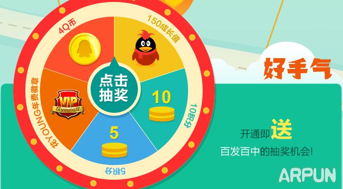 QQ会员3好会员活动 开年费送成长值加速卡