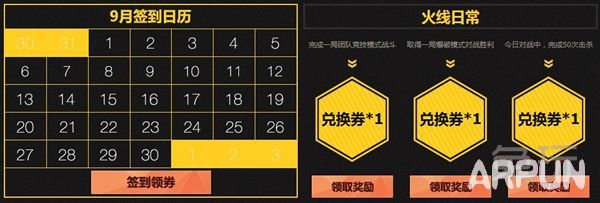 CF9月新兵入营活动 TGP军火基地签到领取奖励地址