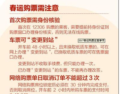 2017�괺����Ʊ��ǿ���Լ�ע������һ��2017�괺��