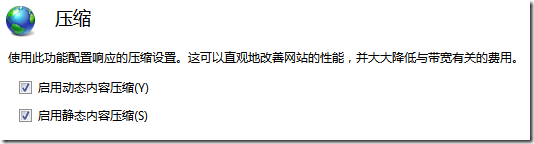 IIS7配置Gzip压缩image