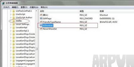 Win7�Ҽ��������򲻿�HKEY_CLASSES_ROOT\lnkfile