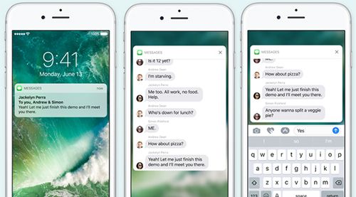 iOS 10全新锁屏界面怎么操作iOS 10全新锁屏界面可操作性高不高, 试试便知!