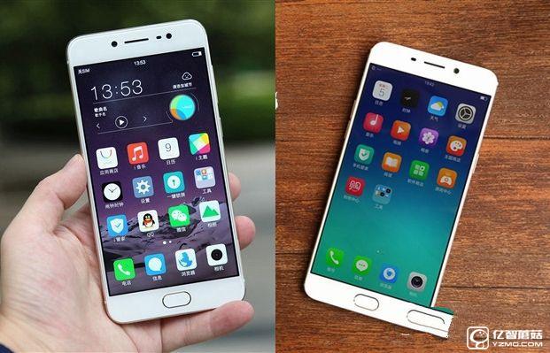 oppo r9和vivo x7区别对比评测vivo X7和OPPO R9哪个好?vivo X7与OPPO R9区别对比