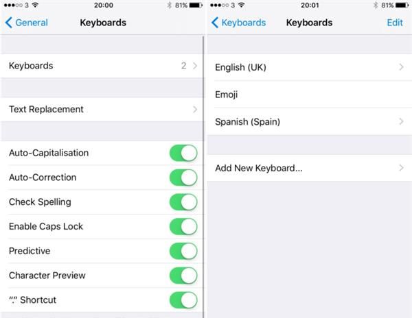 iOS10教程: 不切换键盘输入多种语言iOS10教程: 不切换键盘输入多种语言