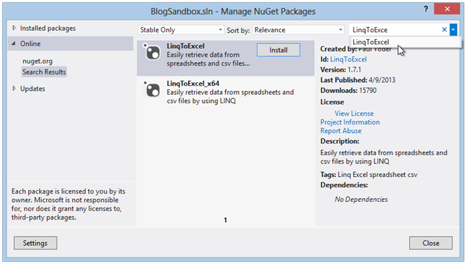 ���LinqToExcel�Ľ���