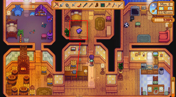 星露谷物语村长的短裤在哪 星露谷物语镇长的紫色短裤位置村长短裤的位置