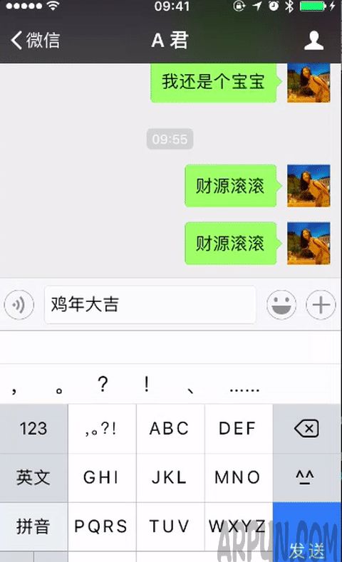 2017鸡年微信表情雨口令分享 金币 红包 掉钱等