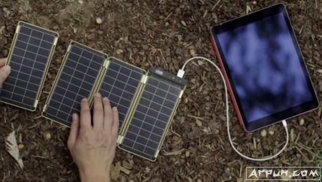 如今太阳能电池板可以两小时充满手机了