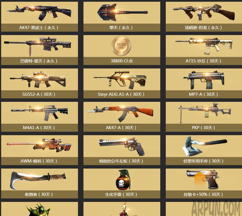 CF占卜2.0 特殊宝箱开王者之光、王者之影等