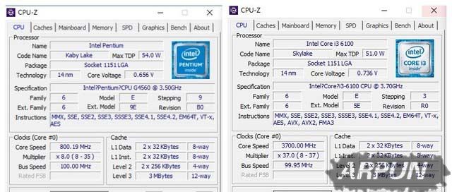 腾G4560与i3-6100对比评测(图文)G4560和i3 6100哪个更值得入手?奔腾G4560与i3-6100实例对比评测图解