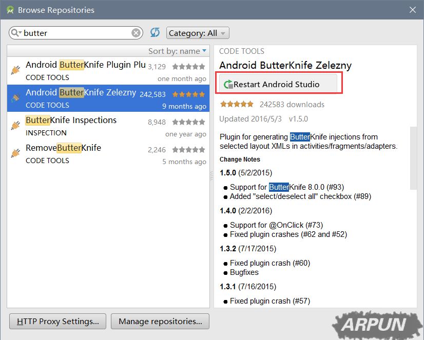 android studio2.2怎么下载并安装常用工具包?