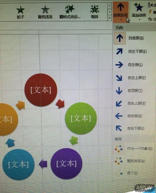 ppt2013�����smartart����������ֵĶ���Ч��